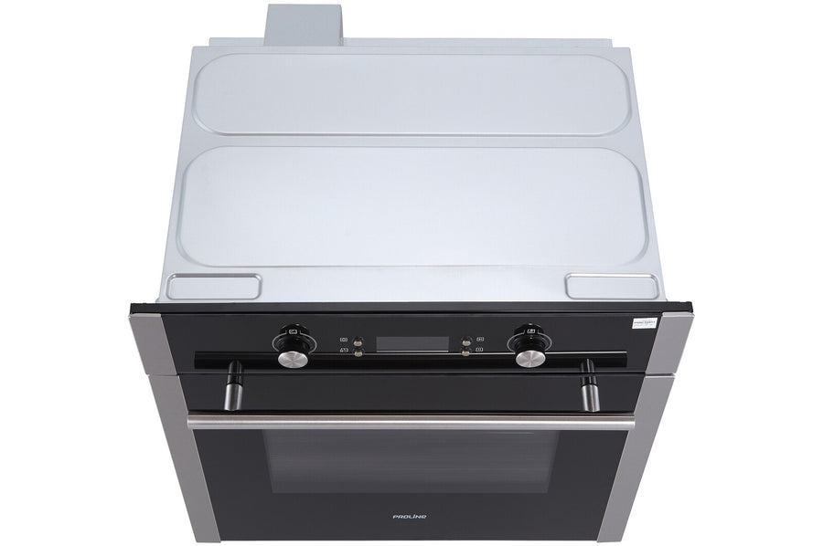 Four encastrable pyrolyse Proline MFP6500SSB4 noir et inox, 65 L, vue 5