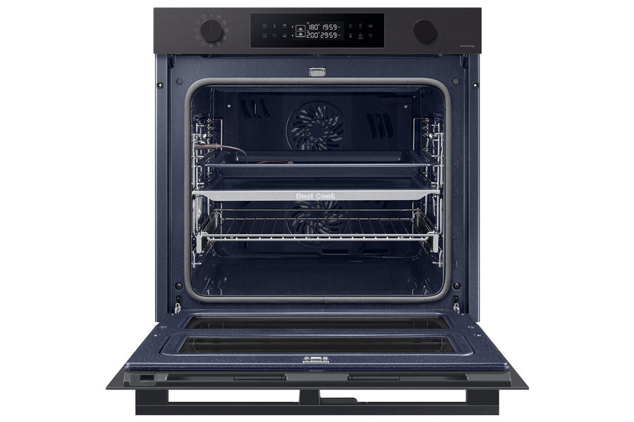 Four encastrable double cavité Samsung NV7B4550UAB à porte Dual Cook Flex, vue 3