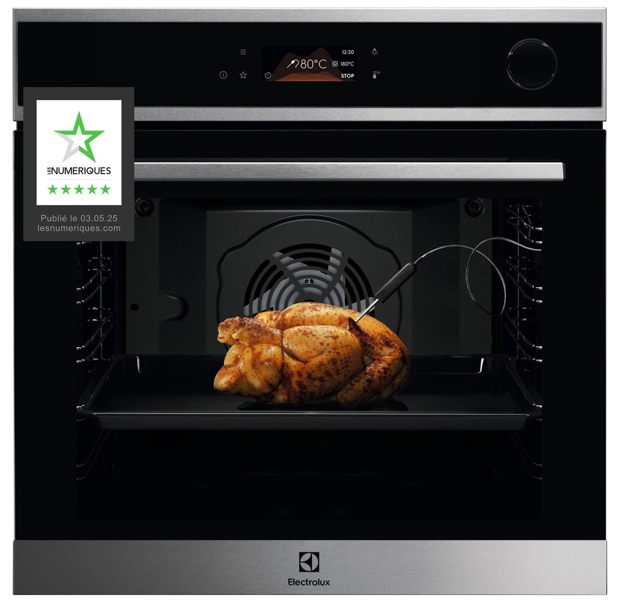 Four encastrable vapeur Electrolux EOC8P39X inox, capacité 72 L