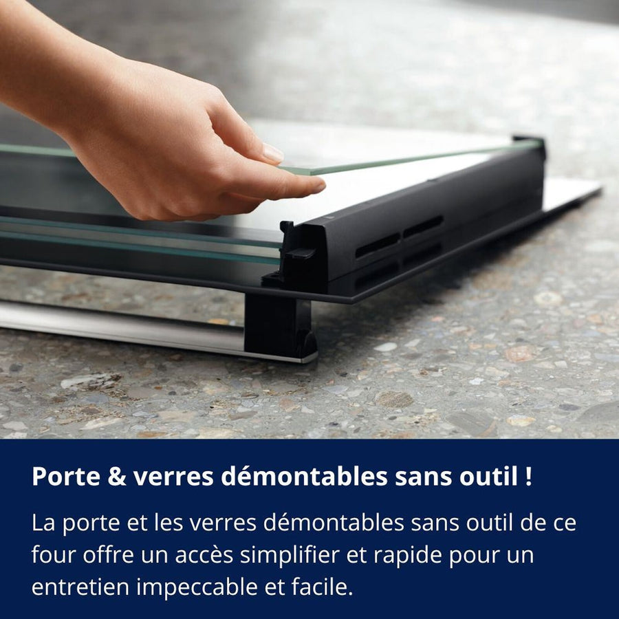 Four encastrable pyrolyse Electrolux EOE8P19WH avec affichage tactile, 72 L, vue 5