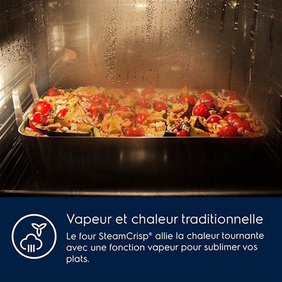 Four encastrable vapeur Electrolux EOC8P39X inox, capacité 72 L, vue 5