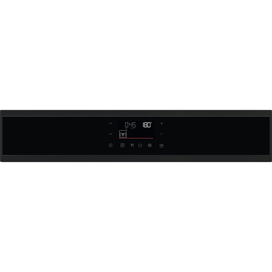 Four encastrable pyrolyse Electrolux EOD7P10H2 noir avec porte en verre, vue 2