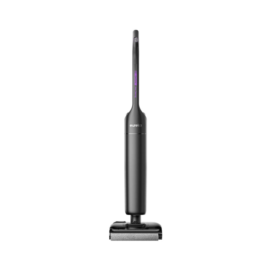 Aspirateur laveur sans fil Eureka FloorShine 470 incliné à 180 degrés, vue 2