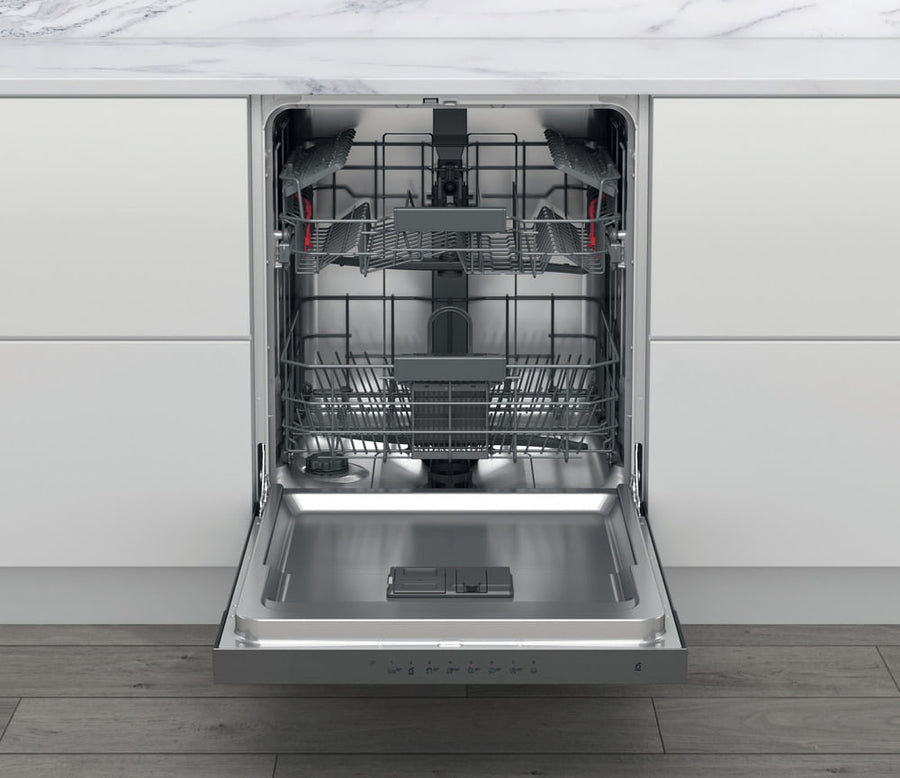 Lave-vaisselle semi-intégrable Whirlpool WBC3C26X inox 14 couverts, 60 cm, vue 4
