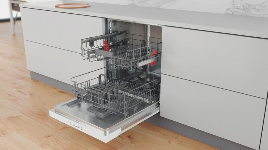 Lave-vaisselle semi-intégrable Whirlpool W3PFD636W blanc 14 couverts, 60 cm, vue 3