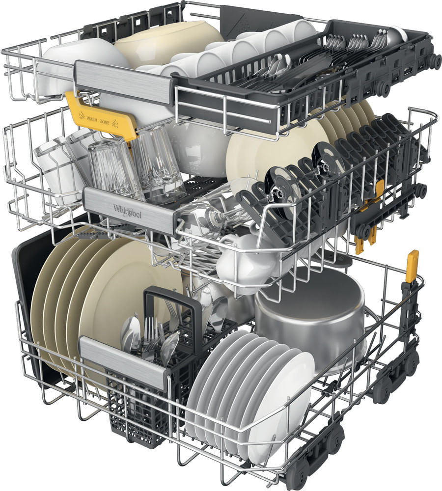 Lave-vaisselle tout intégrable Whirlpool WH8IA15AM3TU0 15 couverts, 60 cm, vue 11