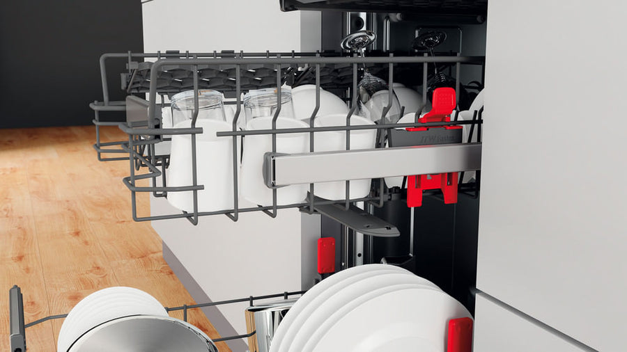 Lave-vaisselle tout intégrable Whirlpool WSIO3O34PFEX 45 cm, 10 couverts, vue 8