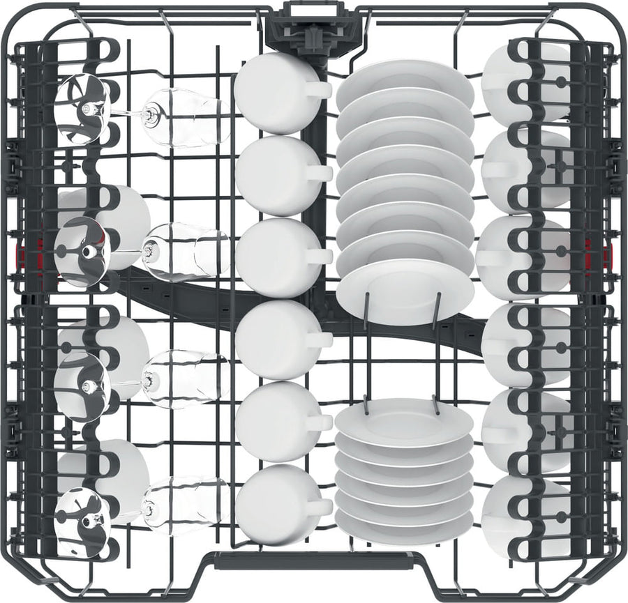 Lave-vaisselle semi-intégrable Whirlpool WBC3C26X inox 14 couverts, 60 cm, vue 11
