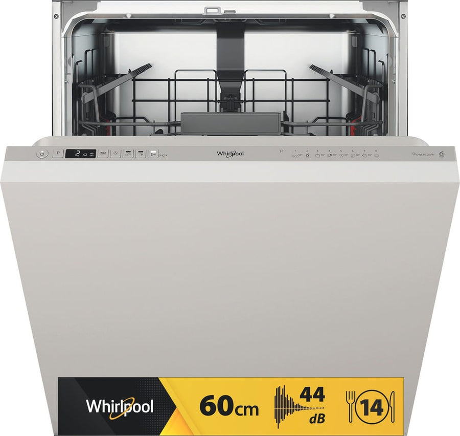 Lave-vaisselle tout intégrable Whirlpool W3ID734S 14 couverts, 60 cm